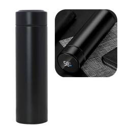 Vaso Trmico negro con control de temperatura