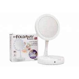 Espejo Para Maquillaje Con Luz Y Aumento
