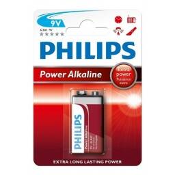 Pila, Batera Alcalina 9 V Philips