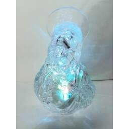 Figura Religiosa De Acrlico Con Luz. Jess. Gran Canal 