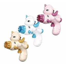 Pistola De Burbujas A Pila Unicornio.
