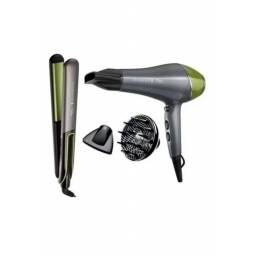 Combo Remington Secador D13a y Planchita S12a