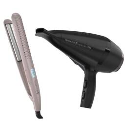 Combo Remington Secador D23A y Planchita Remington S27A