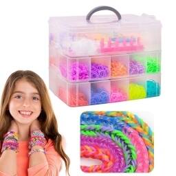 Valija de gomitas para armar pulseras