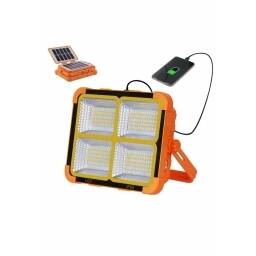 Foco led 300w con panel solar